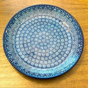 POLISH POTTERY 10” DINNER PLATE